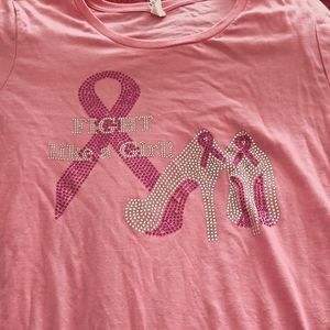 Pink- Breast Cancer Tee